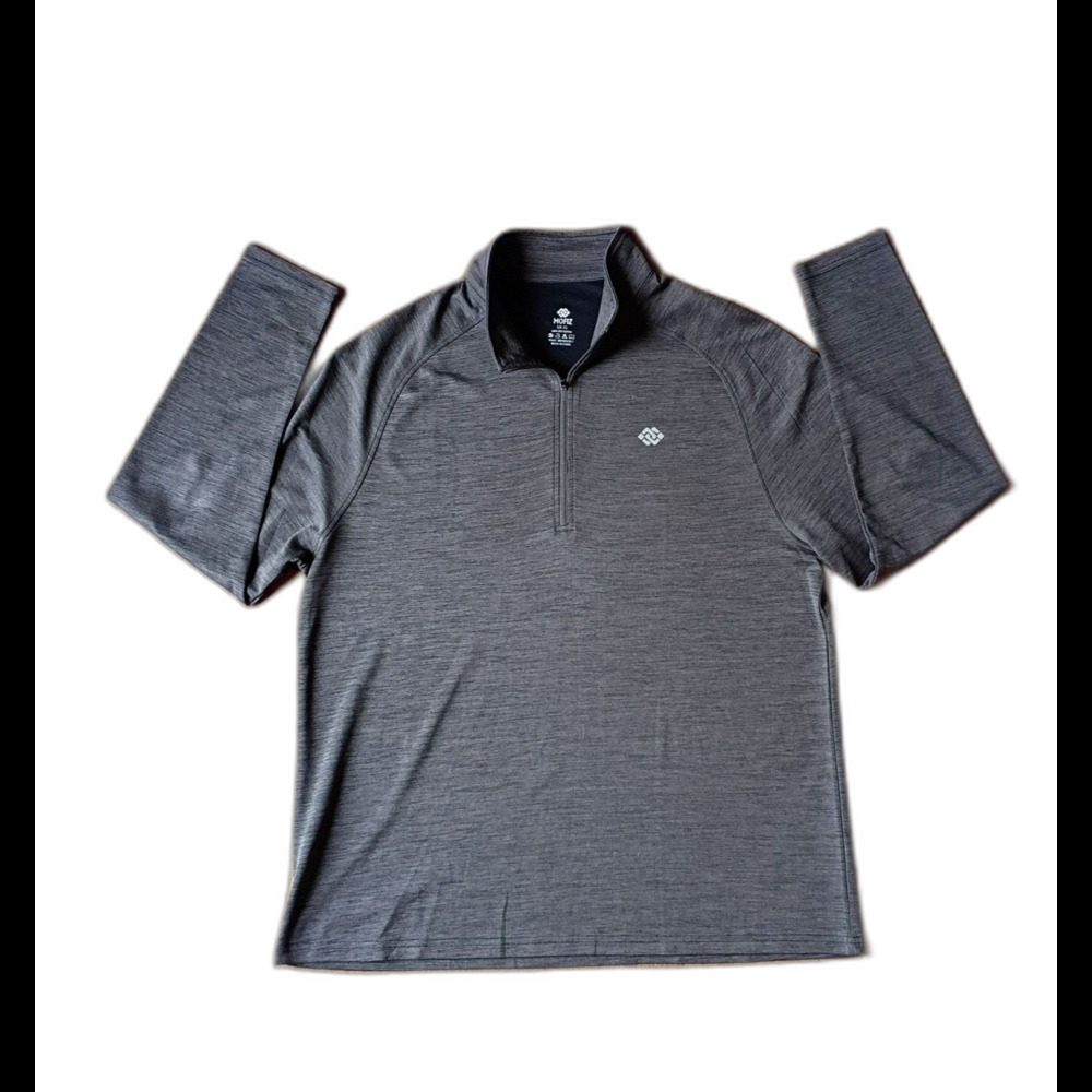 Mofiz Gray 1/4 Zip Pullover XL